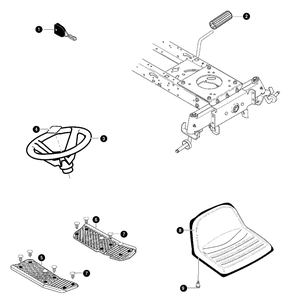 Customer Spec Assembly Diagram and Parts List for 40379X88-(VRO4016HRX)  Briggs and Stratton Lawn Tractor